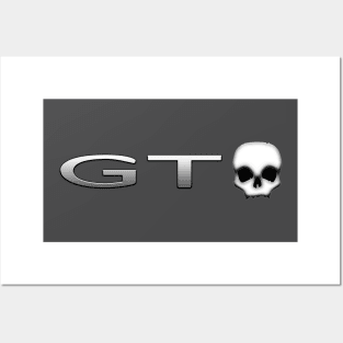 GTO with a skull Posters and Art